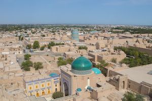 central asia uzbekistan stefano majno khiva minaret.jpg